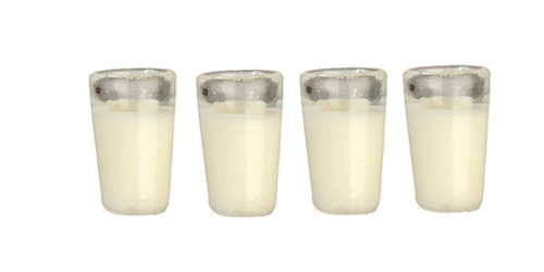 Milk Glasses Set, 4 pc.